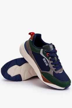 Clearance Big Star Shoes Męskie Buty Sportowe Memory Foam Big Star LL174237 Multikolor