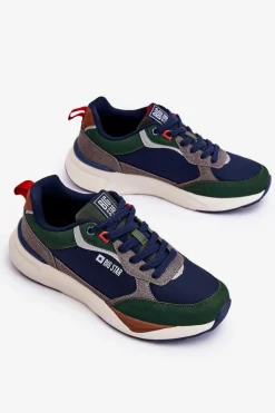 Clearance Big Star Shoes Męskie Buty Sportowe Memory Foam Big Star LL174237 Multikolor