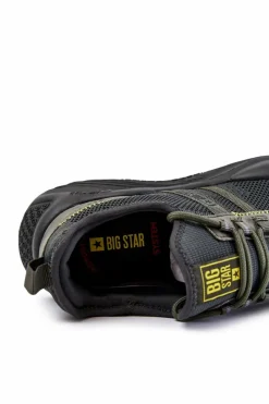 New Big Star Shoes Męskie Buty Sportowe Memory Foam Big Star KK174256 Khaki