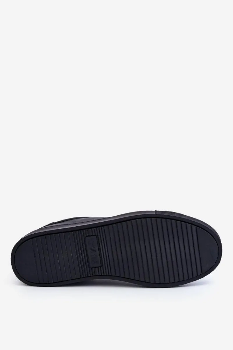 Best Męskie Buty Sportowe Memory Foam Big Star LL174194 Czarne Męskie Obuwie Sportowe Męskie