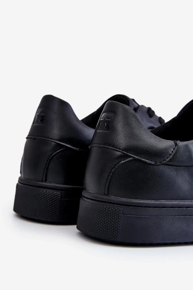 Best Męskie Buty Sportowe Memory Foam Big Star LL174194 Czarne Męskie Obuwie Sportowe Męskie