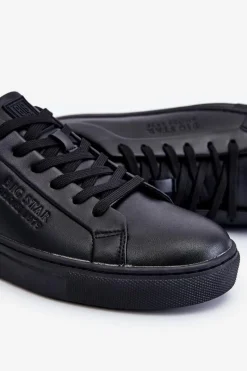 Best Męskie Buty Sportowe Memory Foam Big Star LL174194 Czarne Męskie Obuwie Sportowe Męskie