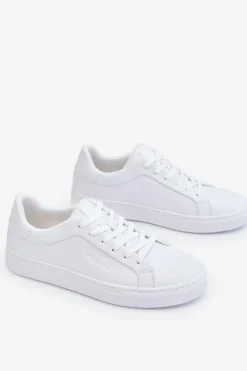 Hot Męskie Buty Sportowe Memory Foam Big Star LL174193 Białe Męskie Obuwie Sportowe Męskie