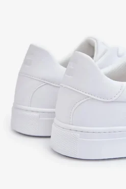 Hot Męskie Buty Sportowe Memory Foam Big Star LL174193 Białe Męskie Obuwie Sportowe Męskie