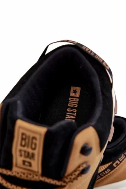 Obuwie Trekkingowe Męskie|Obuwie Sportowe Męskie></noscript>Big Star Shoes Męskie Buty Sportowe Trapery Big Star KK174242 Camel