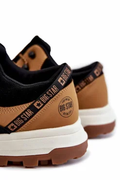 Obuwie Trekkingowe Męskie|Obuwie Sportowe Męskie></noscript>Big Star Shoes Męskie Buty Sportowe Trapery Big Star KK174242 Camel
