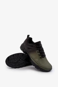 New Męskie Buty Sportowe Trekkingowe Khaki Menesio Męskie Obuwie Trekkingowe Męskie