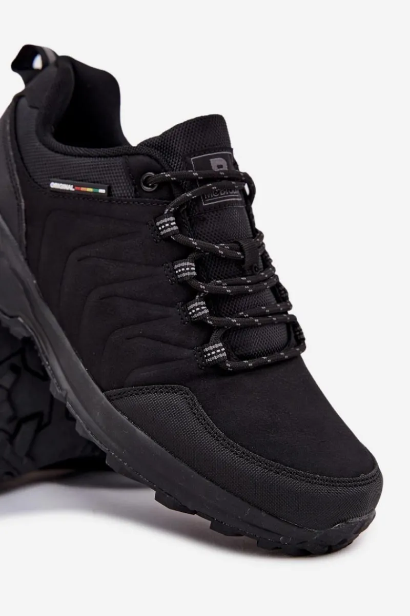 Hot Evento Męskie Buty Sportowe Trekkingowe Czarne Thessira