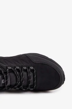 Hot Evento Męskie Buty Sportowe Trekkingowe Czarne Thessira