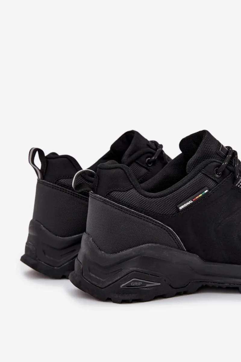 Hot Evento Męskie Buty Sportowe Trekkingowe Czarne Thessira