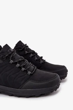 Hot Evento Męskie Buty Sportowe Trekkingowe Czarne Thessira