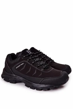 Online Męskie Buty Sportowe Wiązane Czarne Ginorney Męskie Obuwie Sportowe Męskie