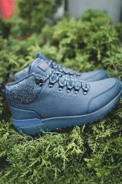 Outlet Męskie Buty Trekkingowe Granatowe EE1R4115C Męskie Obuwie Trekkingowe Męskie