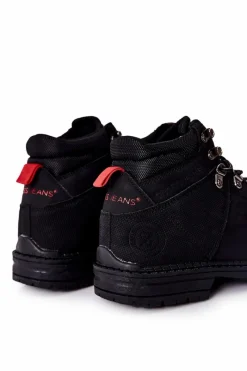 Online Cross Jeans Męskie Buty Trekkingowe EE1R4028C Czarne