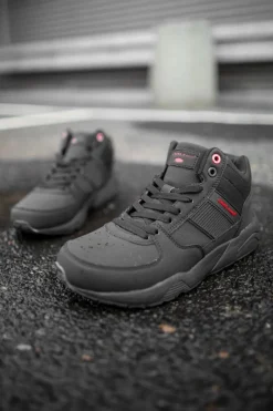 Outlet Cross Jeans Męskie Buty Trekkingowe Czarne EE1R4121C