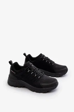 Hot Męskie Buty Trekkingowe Czarne McBraun Męskie Obuwie Trekkingowe Męskie