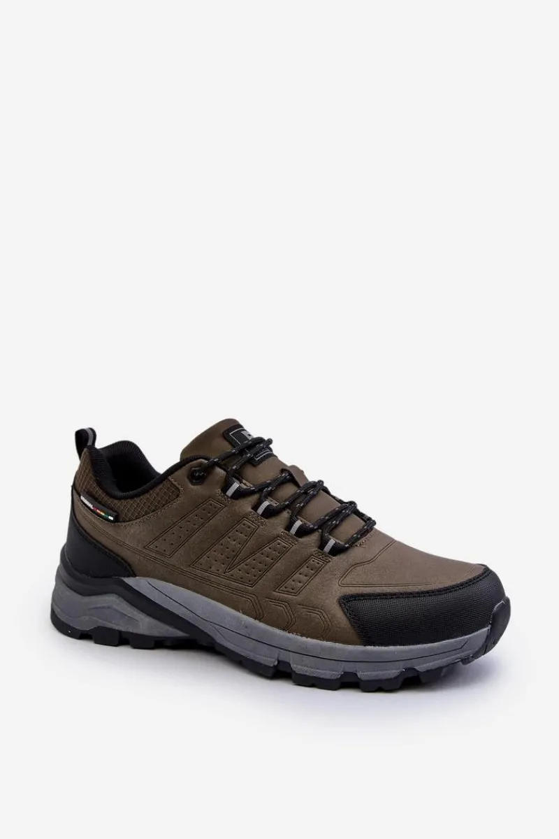 Clearance Evento Męskie Buty Trekkingowe Khaki McBraun