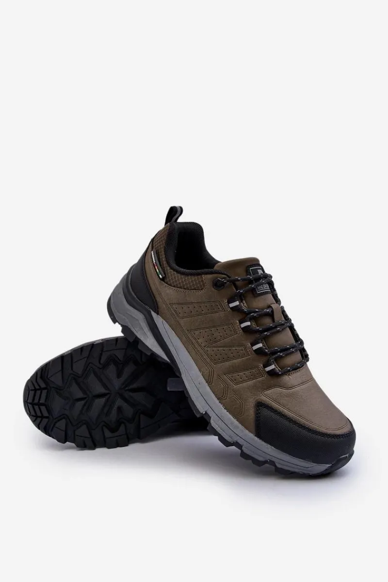 Clearance Evento Męskie Buty Trekkingowe Khaki McBraun