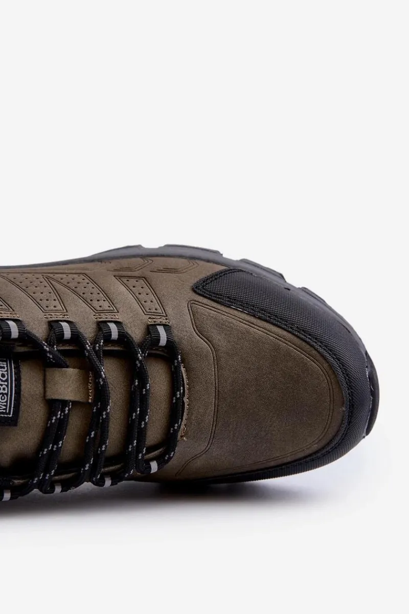 Clearance Evento Męskie Buty Trekkingowe Khaki McBraun