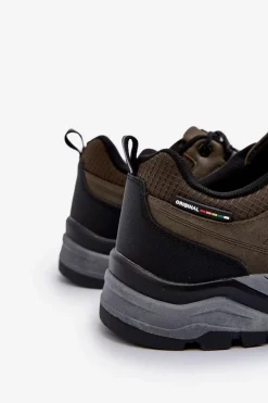 Clearance Evento Męskie Buty Trekkingowe Khaki McBraun