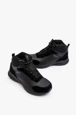 Obuwie Trekkingowe Męskie|Obuwie Sportowe Męskie></noscript>Big Star Shoes Męskie Buty Trekkingowe Ocieplane Czarne Big Star MM174334 Czarny