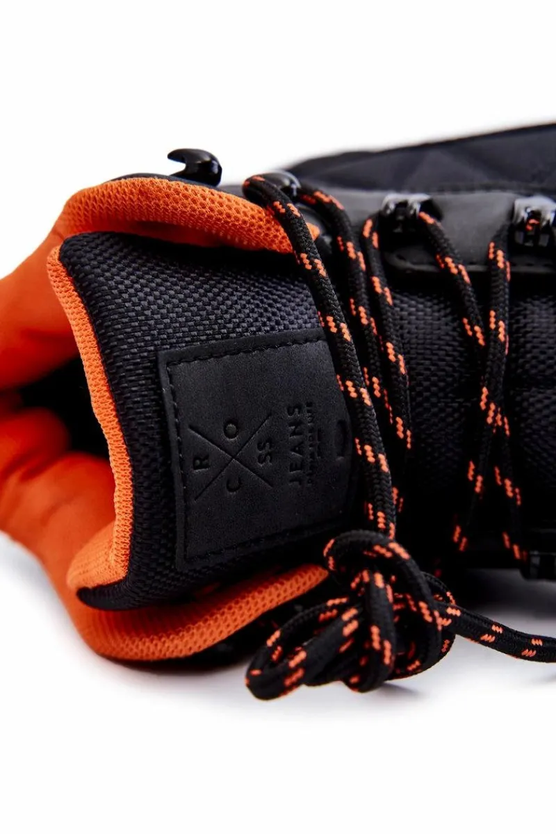 Best Męskie Buty Trekkingowe Ocieplane KK1R4018C Czarne Męskie Obuwie Trekkingowe Męskie|Botki Męskie