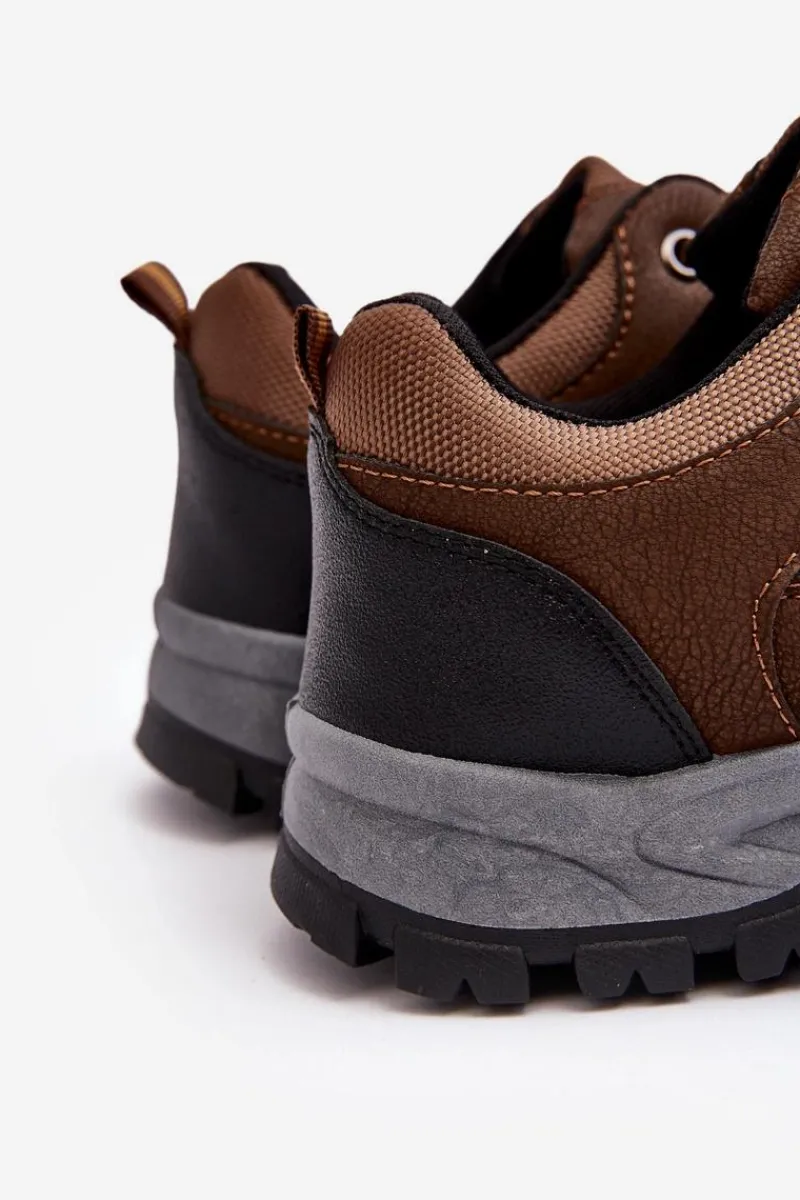 Outlet Męskie Buty Trekkingowe Sportowe Brązowe Alveze Męskie Obuwie Trekkingowe Męskie|Obuwie Sportowe Męskie