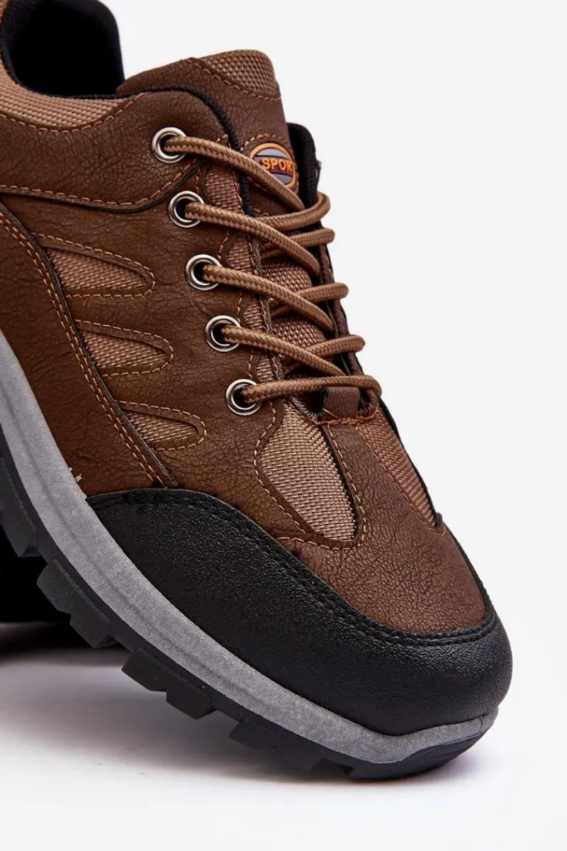 Outlet Męskie Buty Trekkingowe Sportowe Brązowe Alveze Męskie Obuwie Trekkingowe Męskie|Obuwie Sportowe Męskie