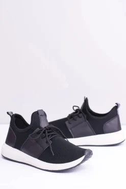 Hot Męskie Czarne Obuwie Sportowe Mathieu Męskie Obuwie Sportowe Męskie