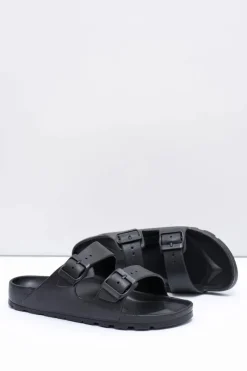 Męskie Czarne Ogrodowe Lekkie Klapki Męskie Klapki Męskie Klasyczne