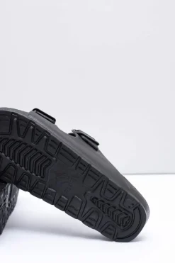 Męskie Czarne Ogrodowe Lekkie Klapki Męskie Klapki Męskie Klasyczne