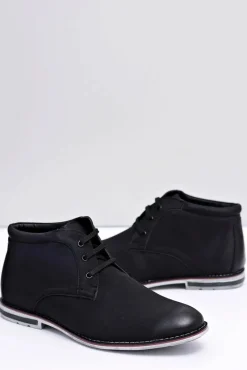 Sale Męskie Czarne Wysokie Botki Sztyblety Ramirez Męskie Botki Męskie