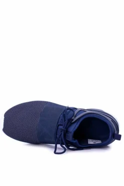 Hot Męskie Granatowe Obuwie Sportowe Roveo Męskie Obuwie Sportowe Męskie