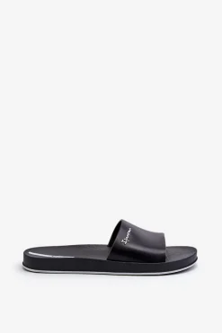 Ipanema Męskie Gumowe Klapki 82832 Slide Unisex Czarne