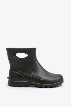 Hot Męskie Kalosze Wodoszczelne GARDEN 753 LEMIGO Ciemnozielone Męskie Kalosze Męskie