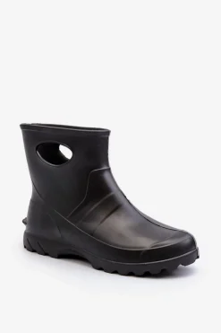 Kalosze Męskie>Boto Męskie Kalosze Wodoszczelne GARDEN 753 LEMIGO Czarne