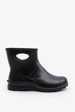 Kalosze Męskie>Boto Męskie Kalosze Wodoszczelne GARDEN 753 LEMIGO Czarne