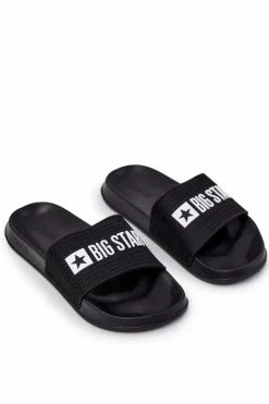 Sale Męskie Klapki Big Star JJ174505 Czarne Męskie Klapki Męskie Big Star|Klapki Męskie Klasyczne