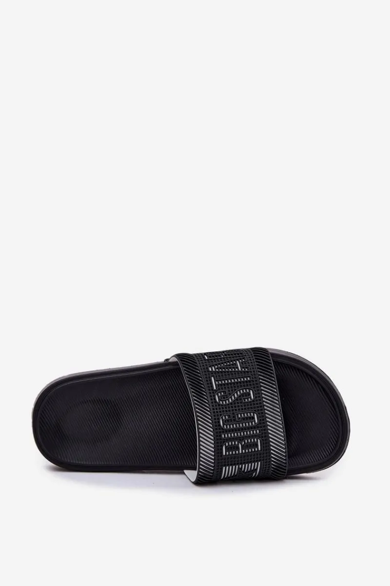 Discount Big Star Shoes Męskie Klapki Big Star RR174A053 Czarne Czarny