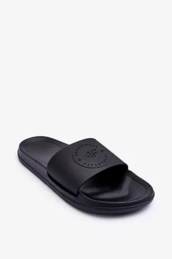 4F Męskie Klapki SS23FFLIM075-20S Czarne