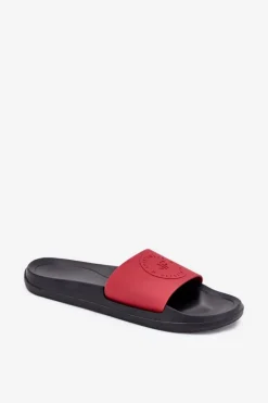 Outlet 4F Męskie Klapki MM00FFLIM047A-62S Czerwone Czerwony