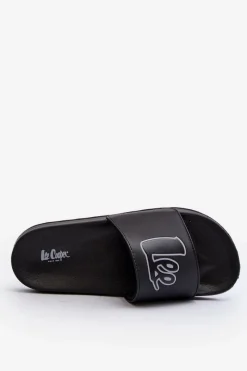 Outlet Męskie Klapki LCW-24-42-2485M Czarne Męskie Klapki Męskie Klasyczne