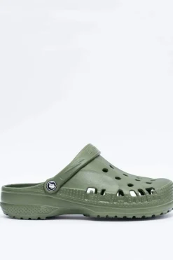 Hot Męskie Klapki Na Basen Kroksy EVA Zielone Męskie Klapki Męskie Klasyczne