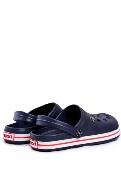 Boto Męskie Klapki Na Basen Kroksy Pasipheme Granatowe