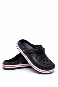 Online Męskie Klapki Na Basen Kroksy Pasipheme Czarne Męskie Klapki Męskie Klasyczne