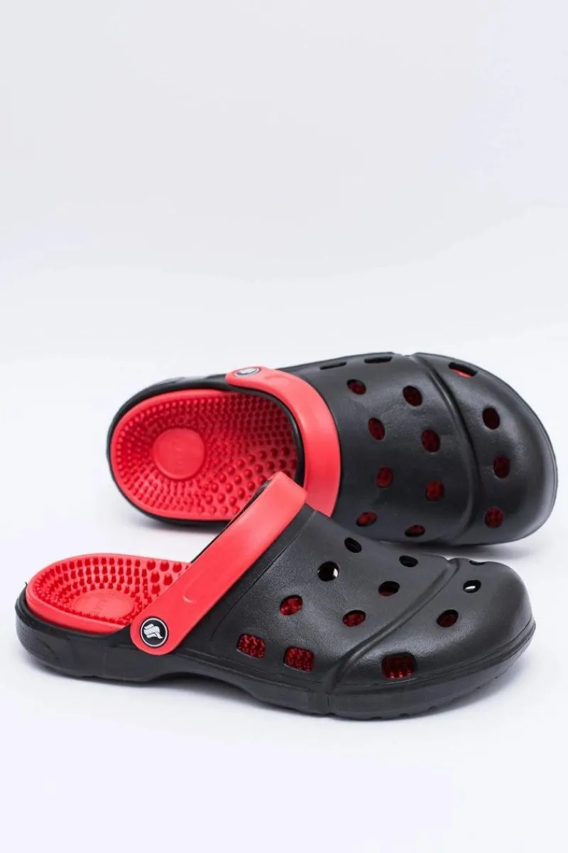 Boto Męskie Klapki Ogrodowe Kroksy EVA Czarne