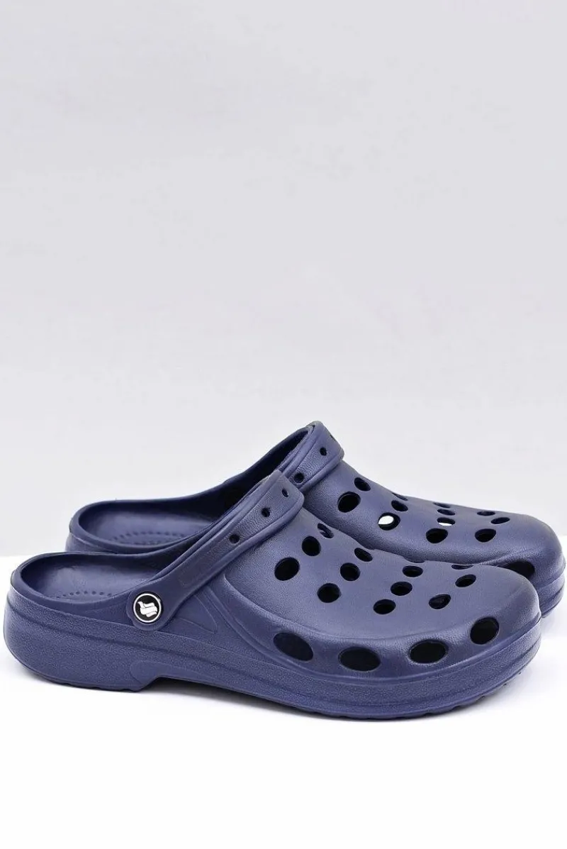 Discount Boto Męskie Klapki Sandały Do Ogrodu Basen Granatowe Niebieski