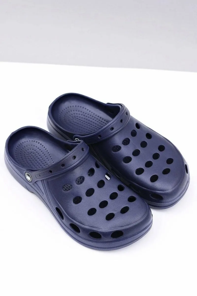 Discount Boto Męskie Klapki Sandały Do Ogrodu Basen Granatowe Niebieski