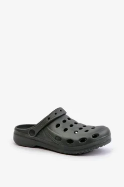 Best Męskie Klapki Sandały Do Ogrodu Basen Ciemnozielone Męskie Klapki Męskie Klasyczne