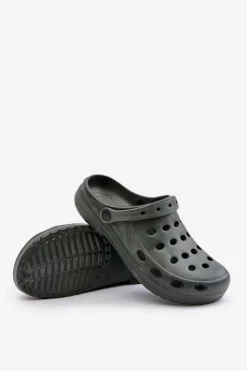 Best Męskie Klapki Sandały Do Ogrodu Basen Ciemnozielone Męskie Klapki Męskie Klasyczne